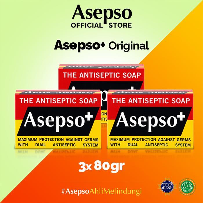 Asepso Antiseptic Soap | abun antiseptik | sabun asepso original