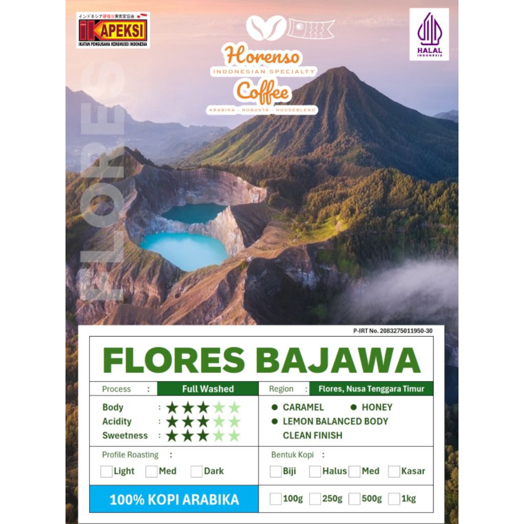 

Biji Kopi Arabica Flores Bajawa