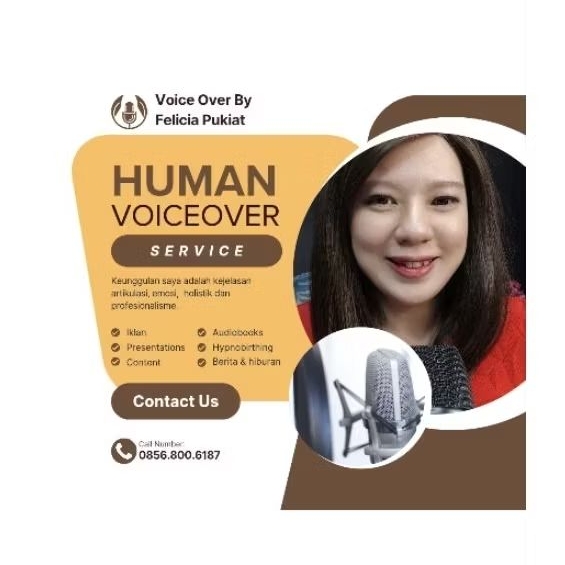 Jasa Pengisi Suara/Voice Over/Dubbing Suara