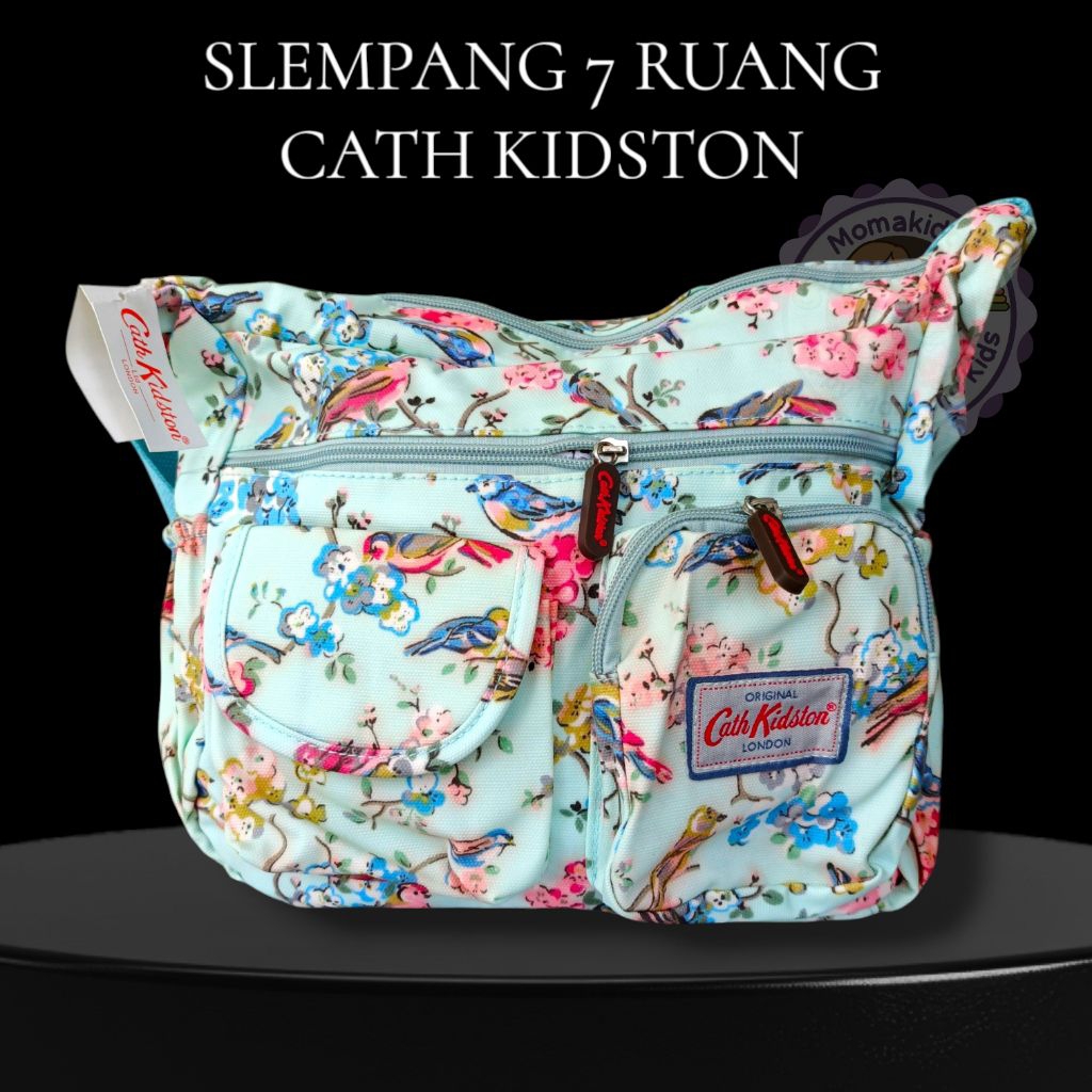 Tas slempang Cath Kidston – Last Stock - tas kuliah hangout diapers bag - tas slempang motif bunga f