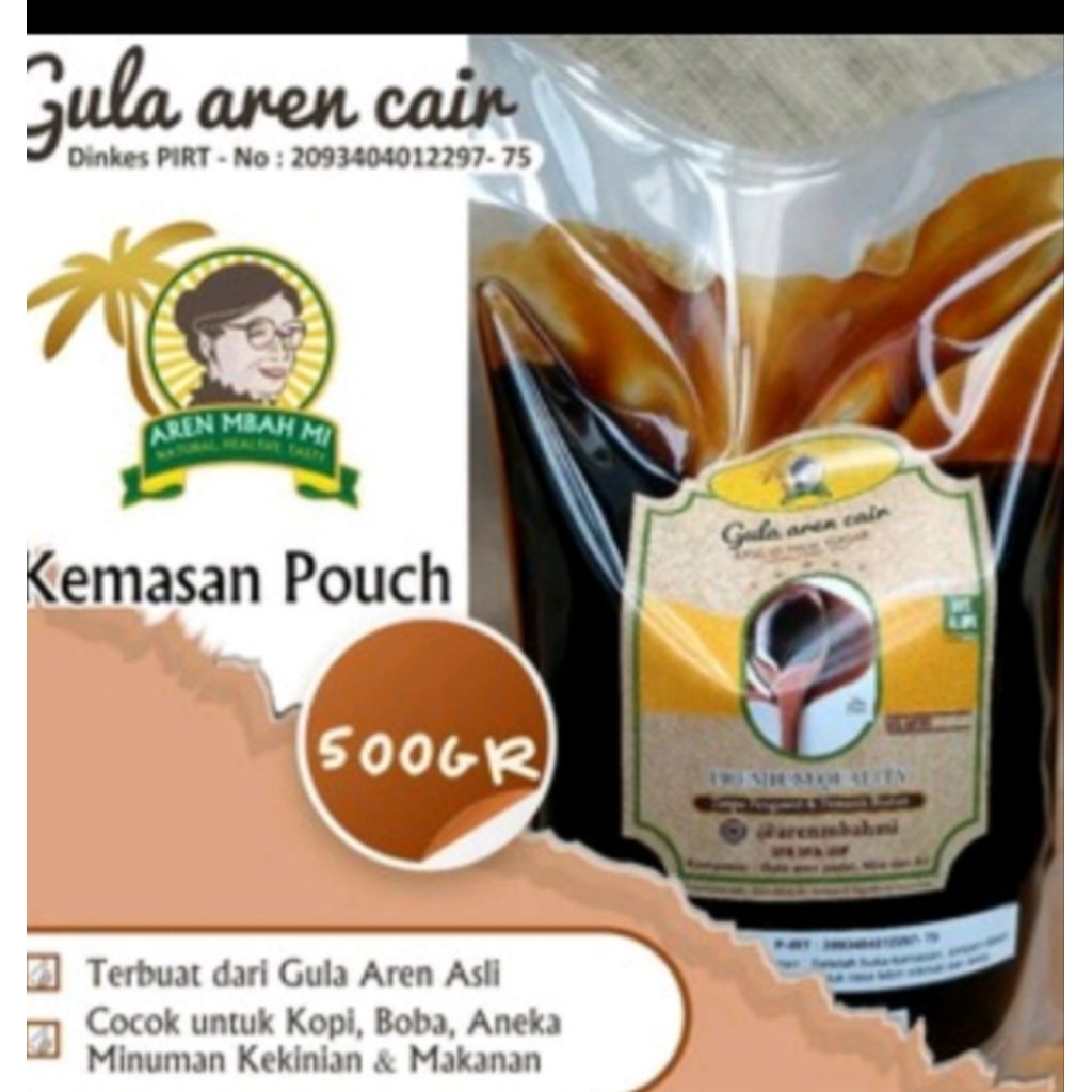 

gula aren cair asli kemasan 500gram gak repot lagi buat cendol dll