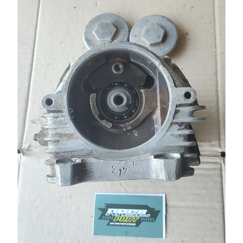 HEAD KOP SILINDER YAMAHA MIO SPORTY MIO SMILE 5 TL FULLSET  ORI LEPASAN MOTOR