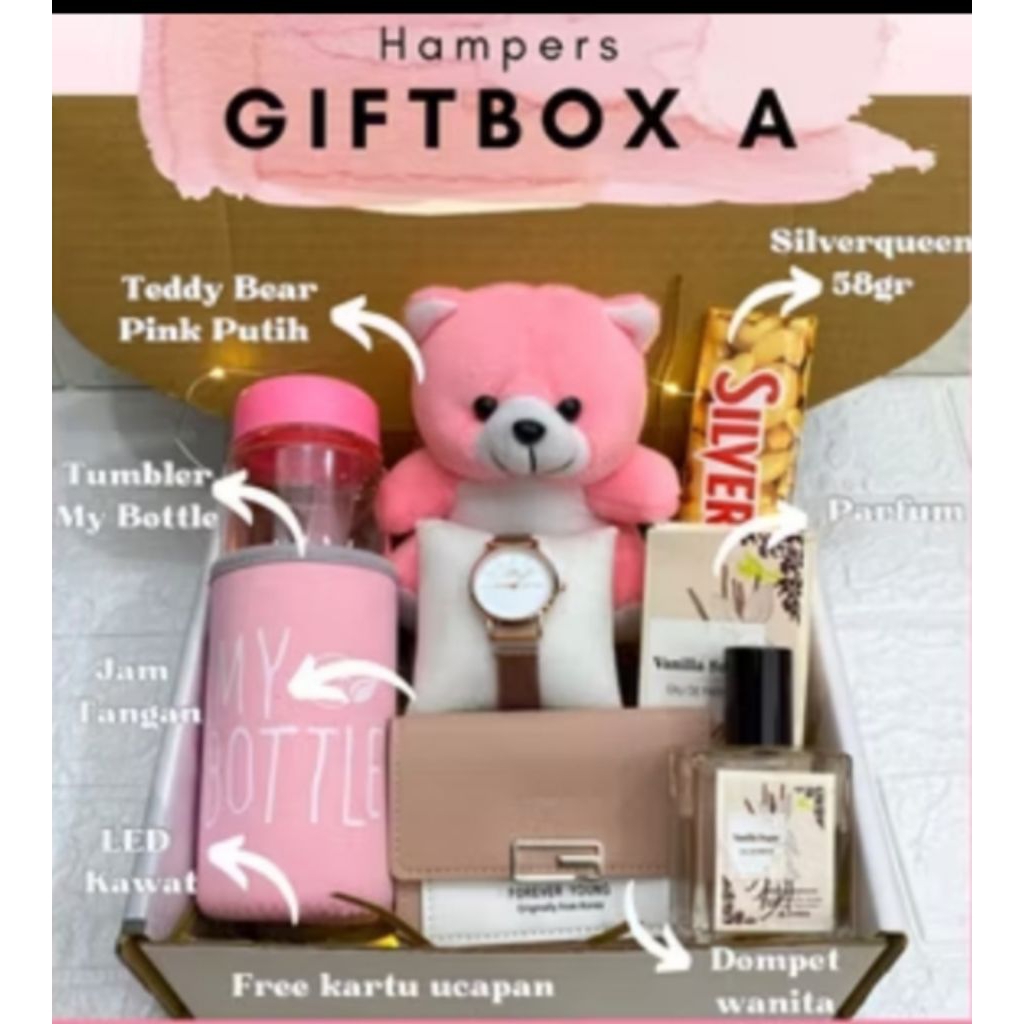 

HAMPRES GIFT BOX CEWEK KADO ULANG TAHUN