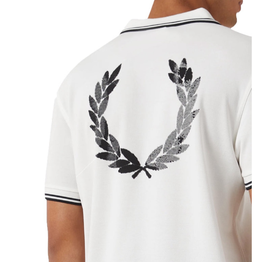 FRED PERRY - POLO SHIRT ADVANTAGE WHITE M8565