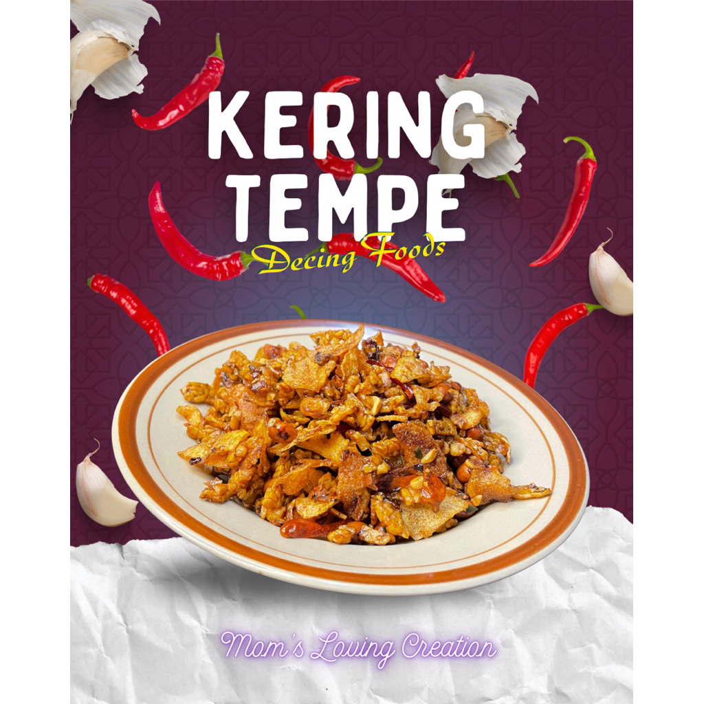 

Kering Tempe Buatan HandMade By DecingsFood 600ml (250gr)