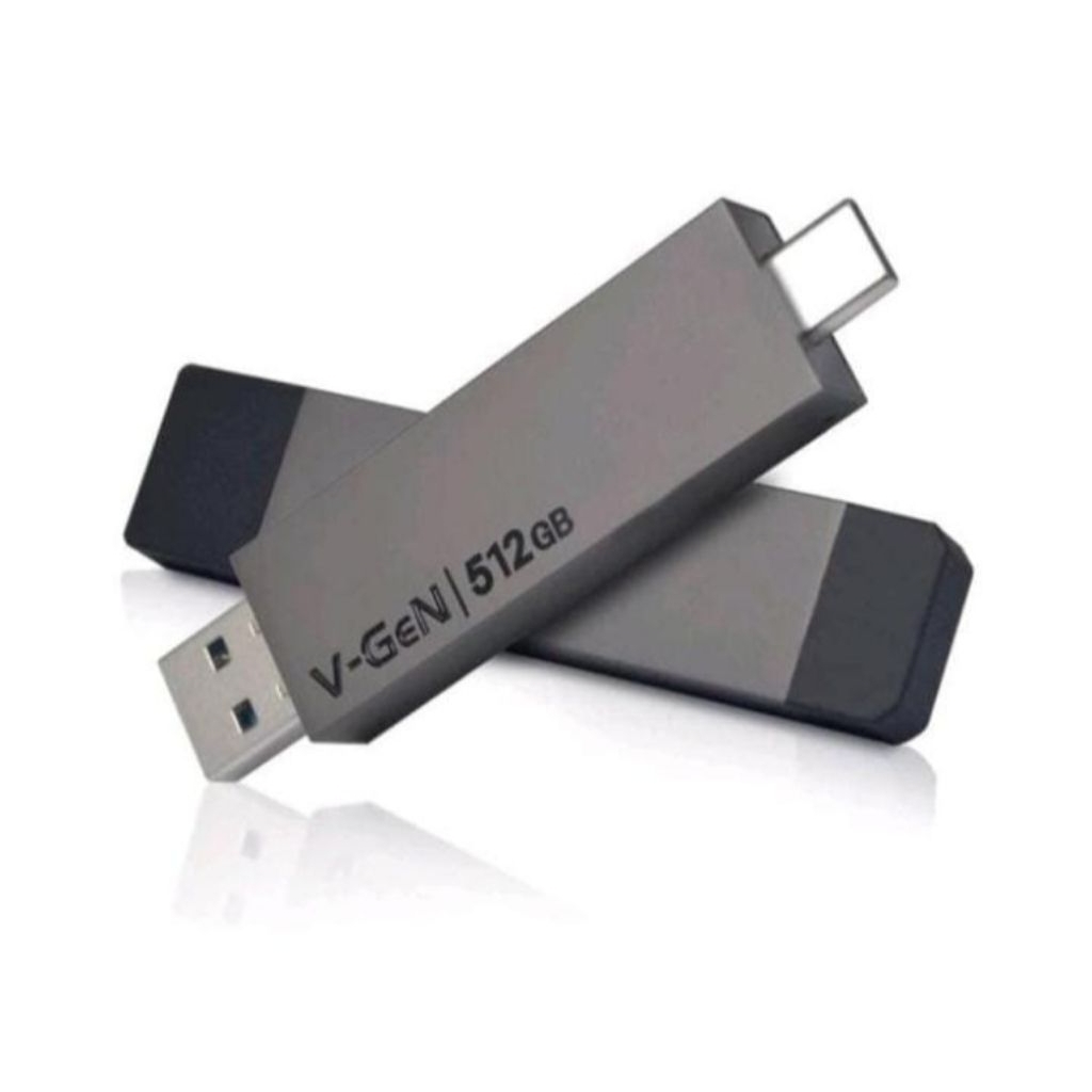 Portable SSD External Vgen 512 GB Type C USB 3.2