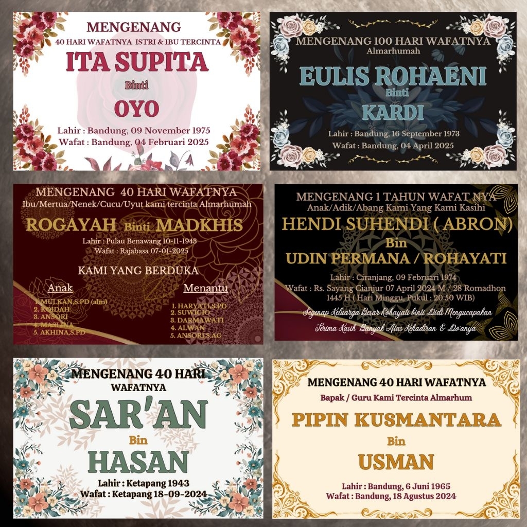 SABLON NAMA SOUVENIR TAHLILAN SABLON SAJADAH