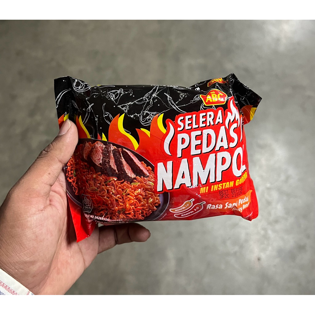 

ABC mie goreng SELERA PEDAS sapi