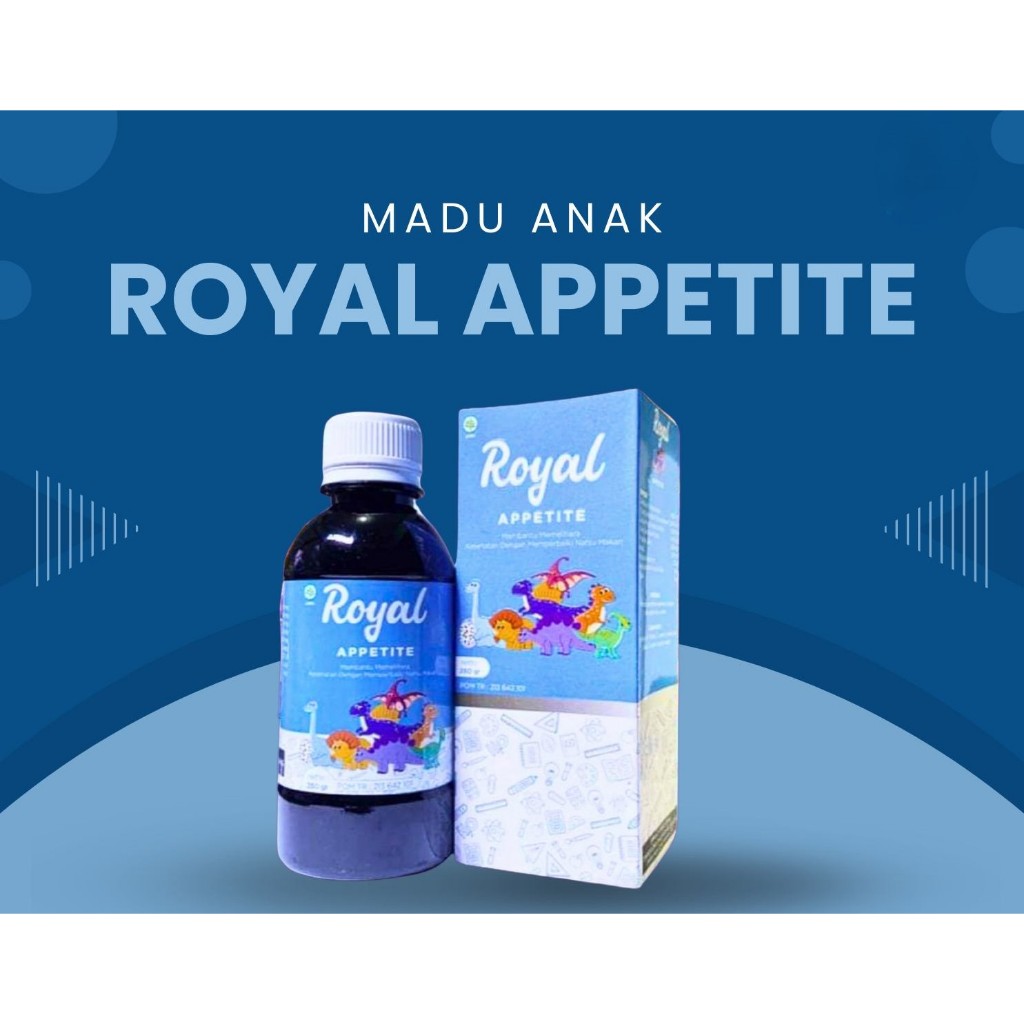 

Madu Gizi Anak Royal Appetite / Madu Nafsu Makan Anak 100% Original BPOM