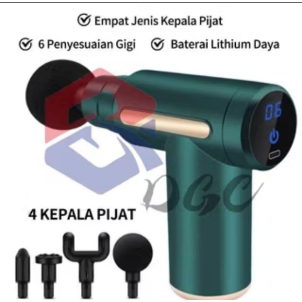 pistol pijat elektrik mesin pijat mini massage gun termurah alat bantu pijat capek capek