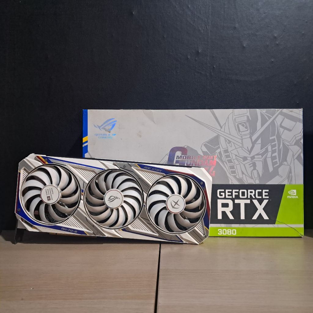 ASUS ROG STRIX RTX 3080 10GB GUNDAM GDDR6X