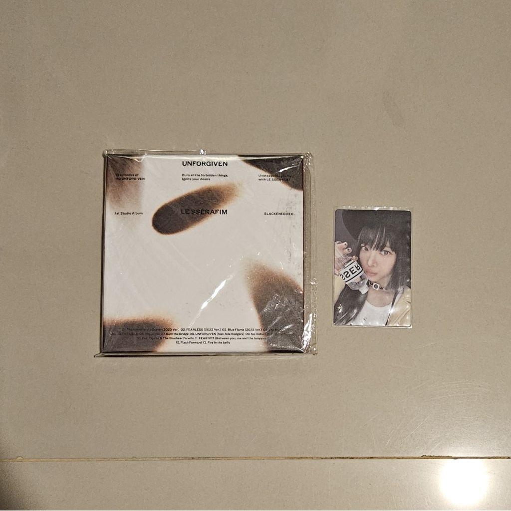 LESSERAFIM UNFORGIVEN ALBUM UNSEALED