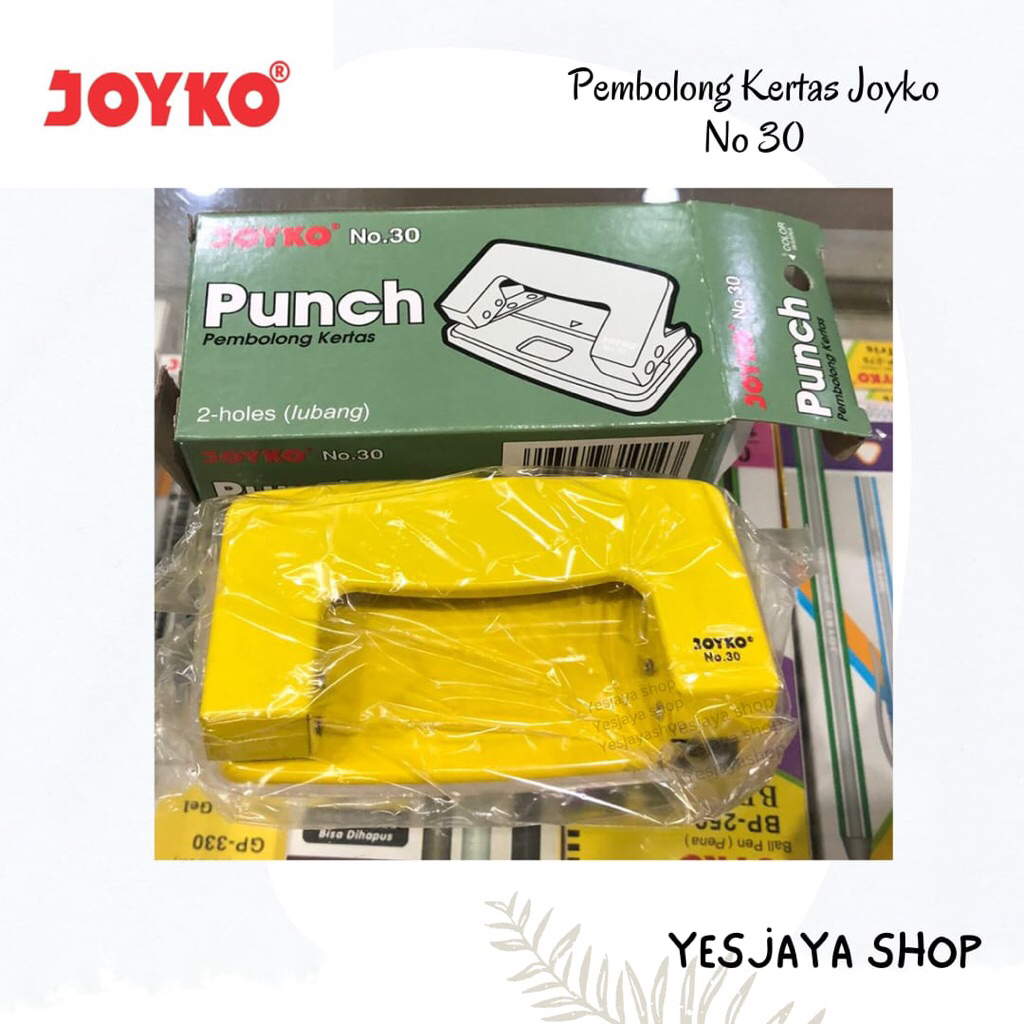 

{1 pc} JOYKO Pembolong Kertas Joyko 30 / Pembolong Joyko no 30 / Paper Punch Joyko 30