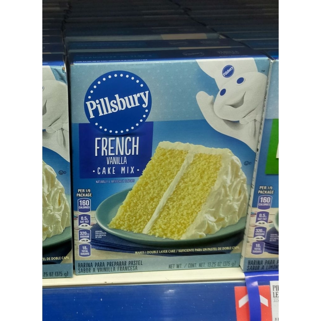 

Pilsbury Pillsbury French vanilla cake mix flour tepung kue 375gr
