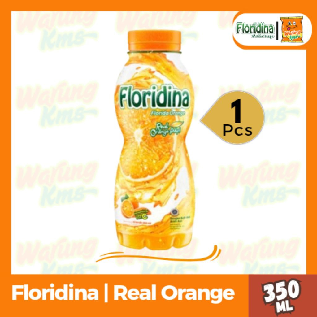 

Floridina Real Orange Minuman Rasa Jeruk @350ml
