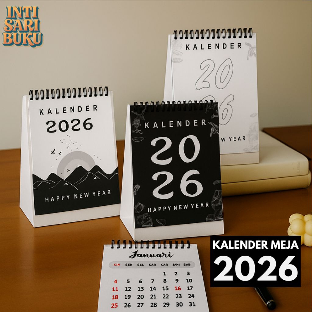 

KALENDER MEJA A6 2026 PENDEK/ KALENDER MEJA AESTHETIC/ KALENDER MEJA UKURAN A6 2026/ KALENDER A6/ KALENDER SIMPLE/