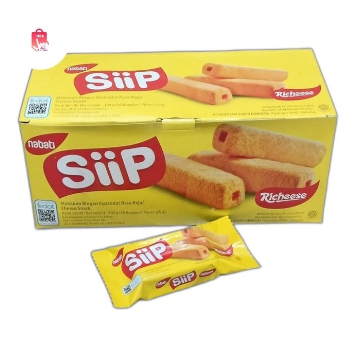 

NABATI SIIP RICHEESE BOX ISI 20S