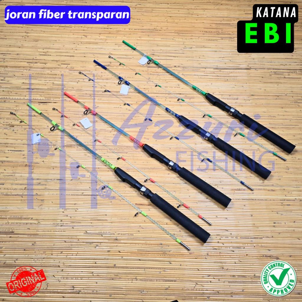 Joran Spinning KATANA EBI - JORAN EMPANG / JORAN HARIAN / JORAN FIBER