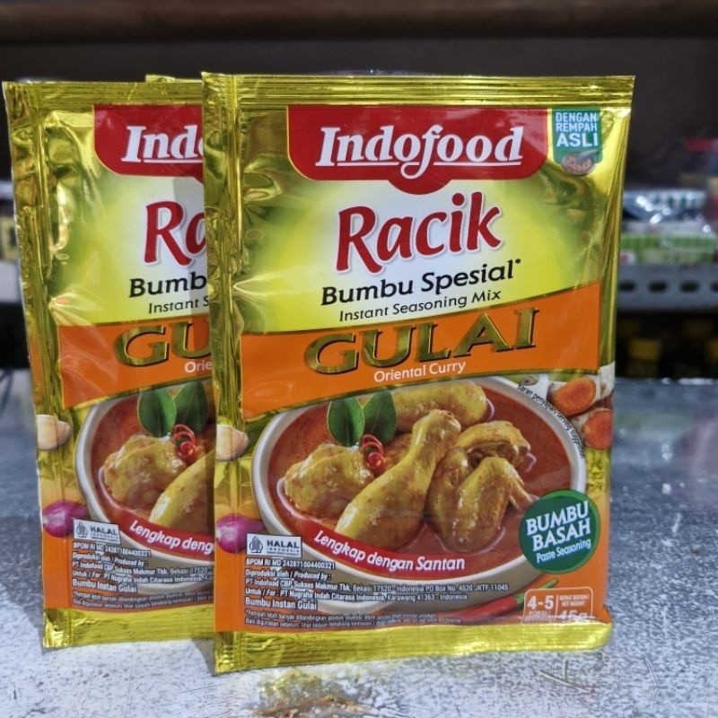 

INDOFOOD BUMBU RACIK SPECIAL GULAI 45G