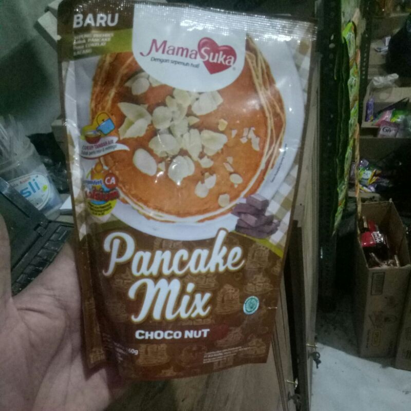 

(S) MAMA SUKA PANCAKE MIX CHOCO NUT 160G