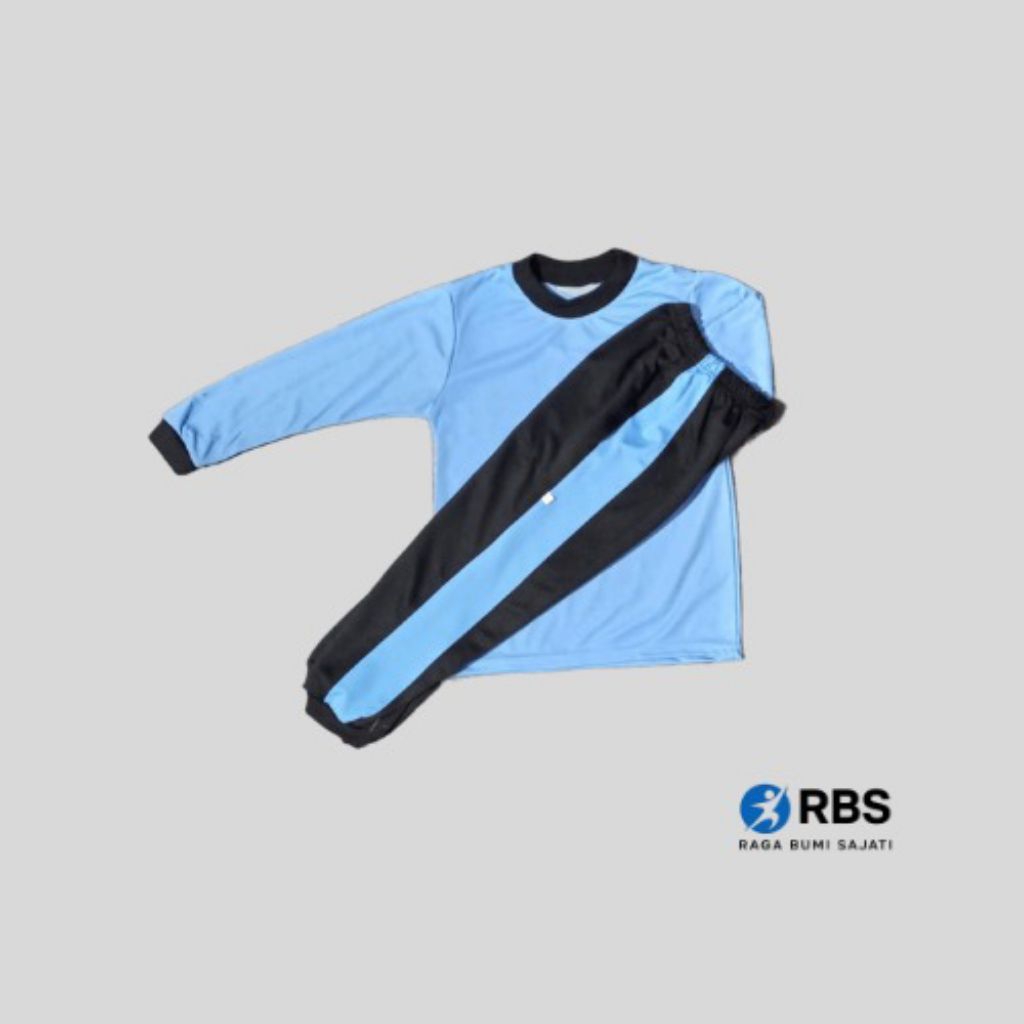 Setelan Baju Olahraga Anak PAUD TK / Pakaian Olahraga Anak paud RA dan TK (BISA SABLON)