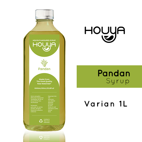 

Houya Pandan Syrup 1Liter - Sirup Rasa Pandan