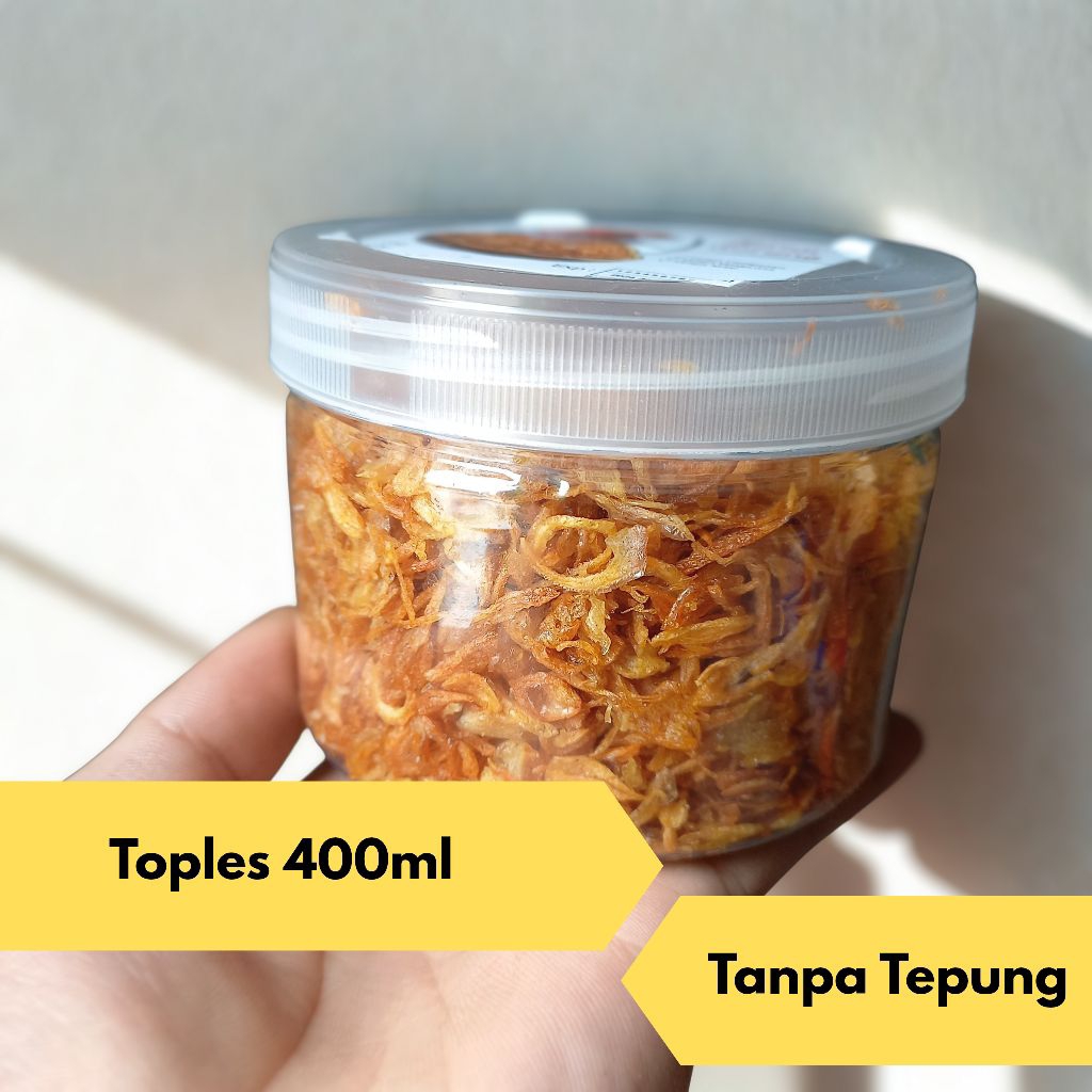 

Bawang Merah Goreng [ORIGINAL] - 400ml kemasan toples | Brambang Goreng