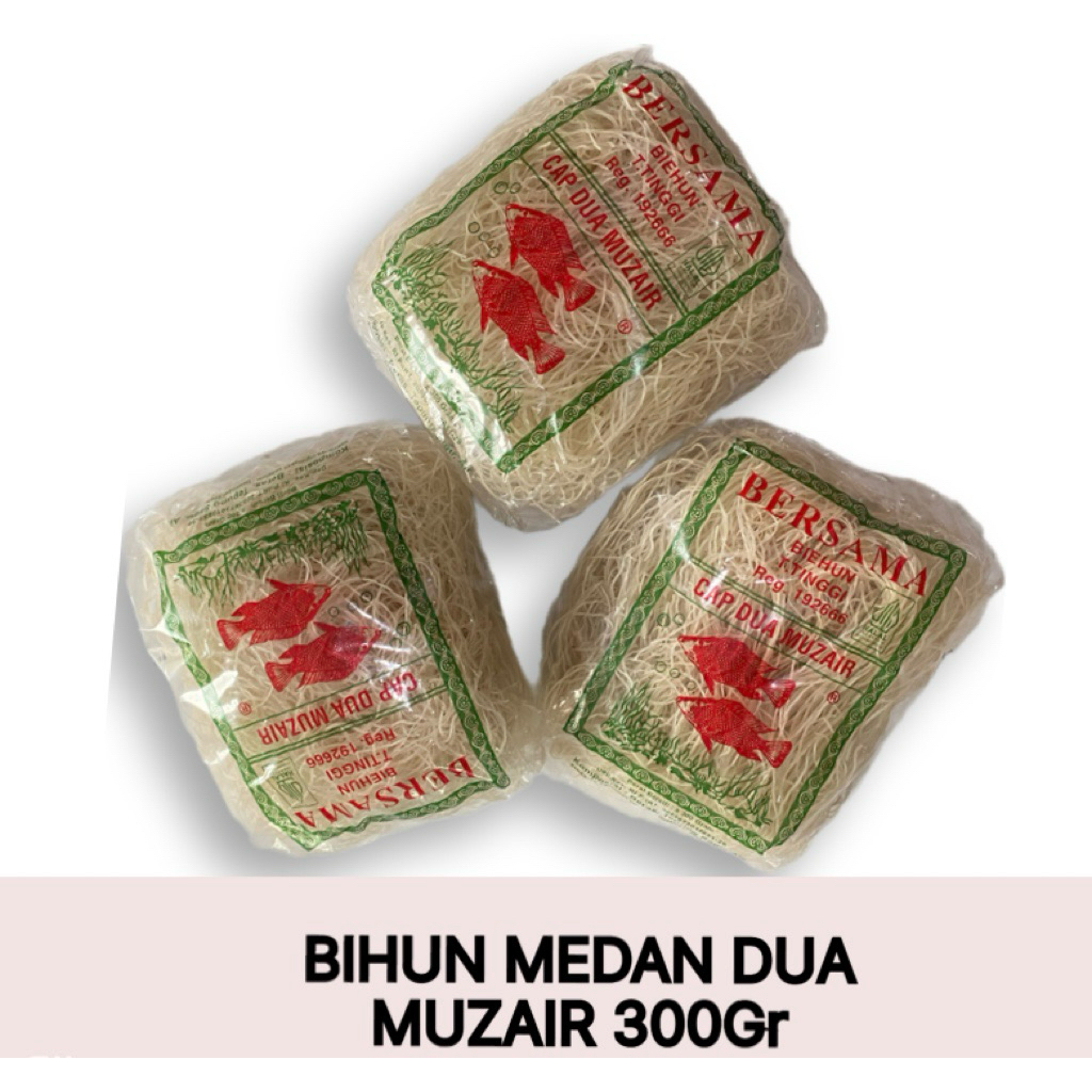 

Bihun Medan Cap Dua Muzair 300Gr HALAL
