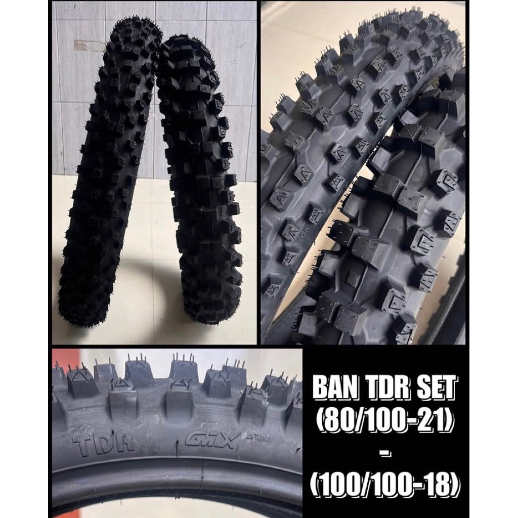 ban tdr set (80/100-21) - (100/100-18)