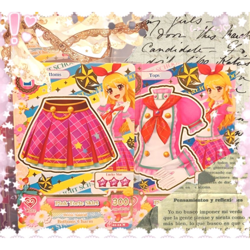 [ Aikatsu ] Ichigo: Pink Torte Coordination ( ピンクトルテコーデ )