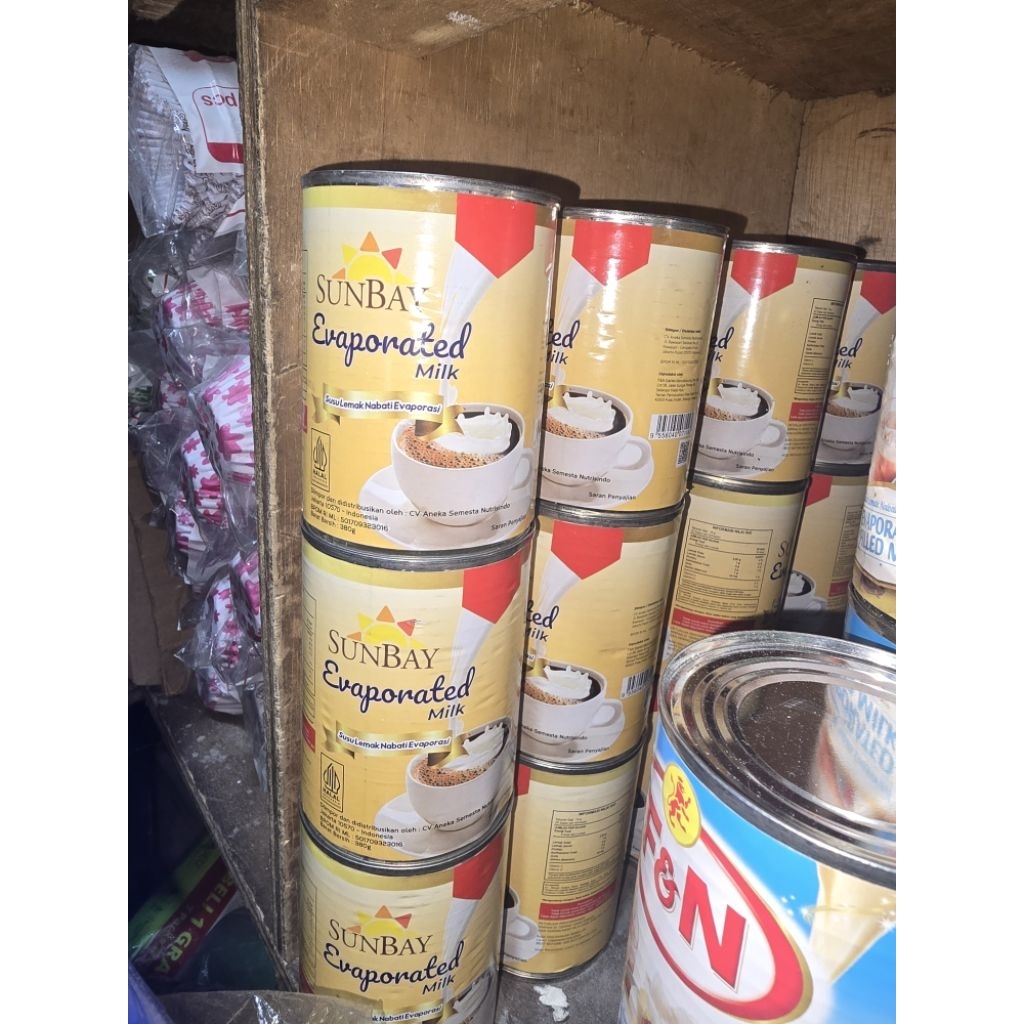 

sunbay evaporasi evaporated kardus karton 1 dus isi 48 bisa eceran