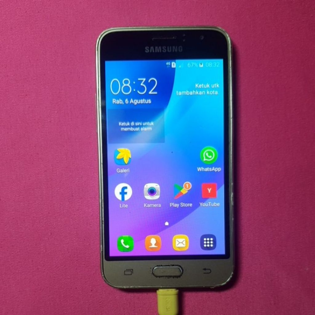 samsung galaxy j1 2016 hp second 4G murah meriah