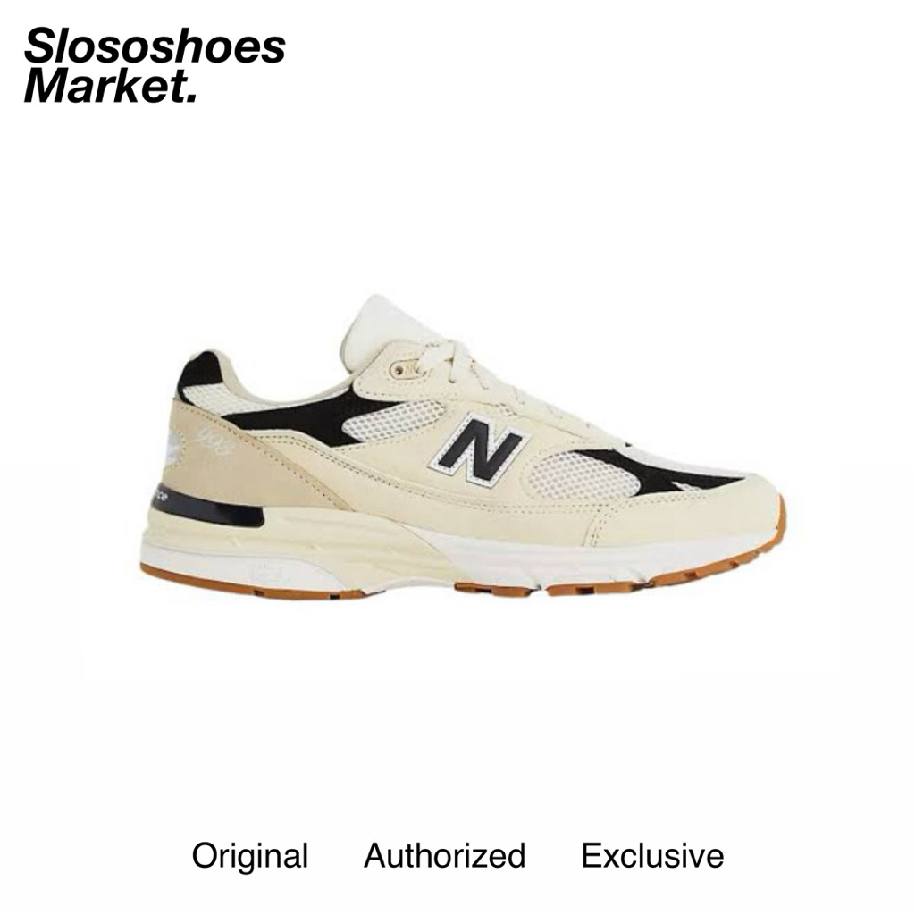 New Balance 993 Teddy Santis Made in USA Sea Salt Black (U993WS)