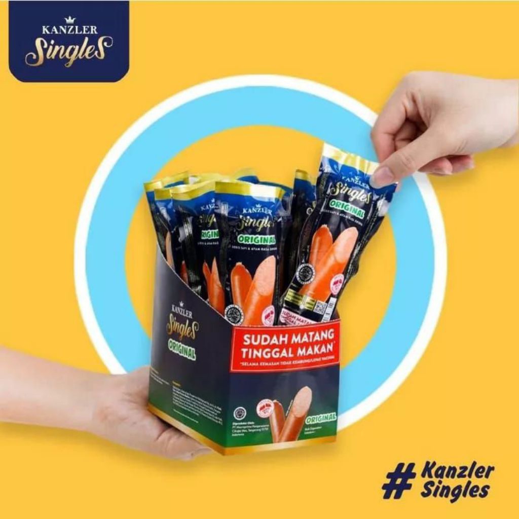 Kanzler singles sosis 1 box
