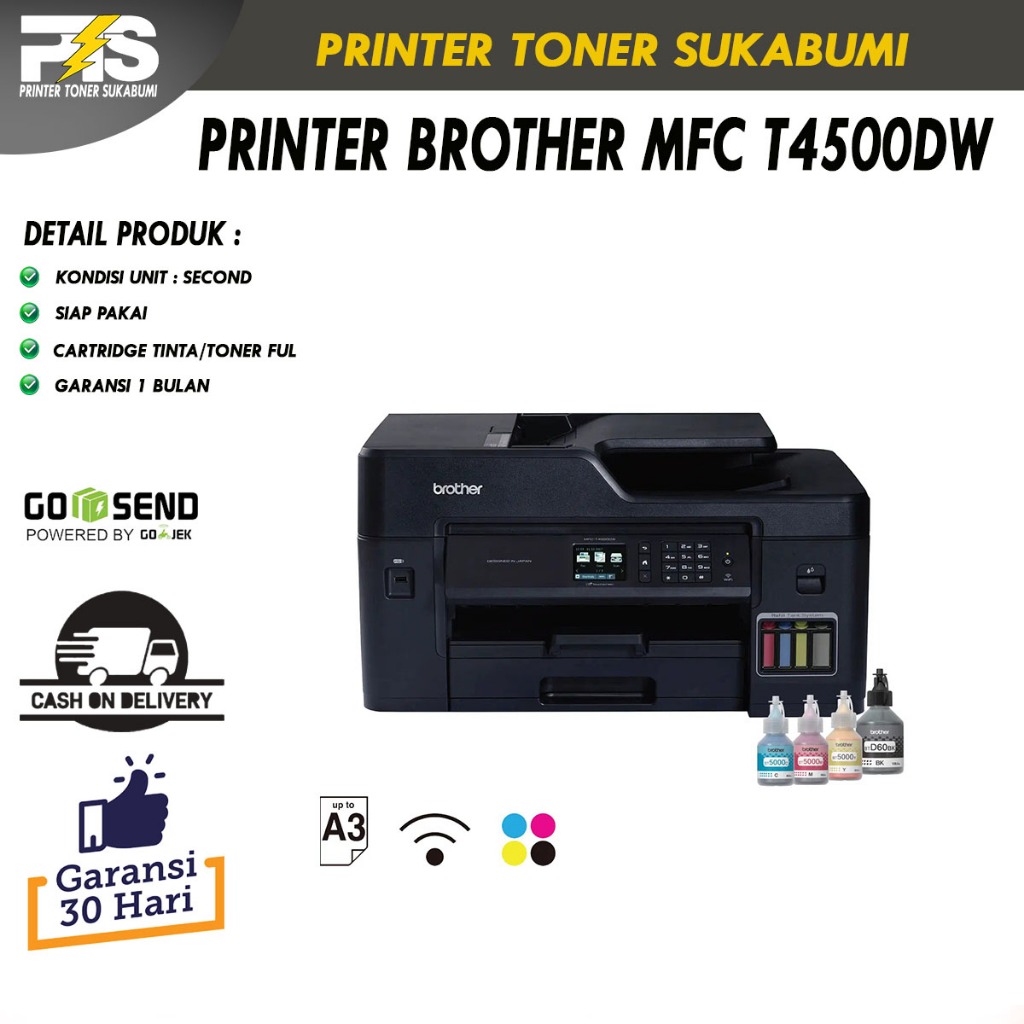 PRINTER BROTHER MFC T4500DW