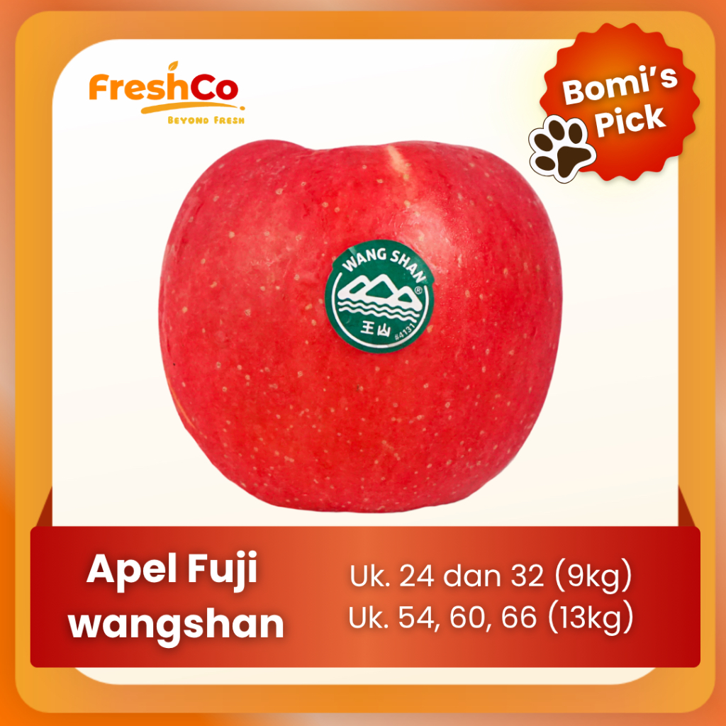 

FreshCo Apel Fuji Wangshan Wang shan Premium