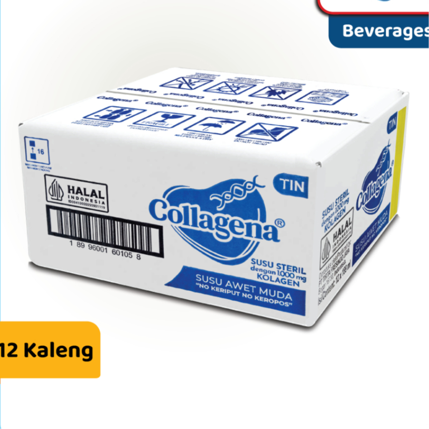 

Mayora Collagena Susu Steril 189ml 1 Dus isi 12pcs
