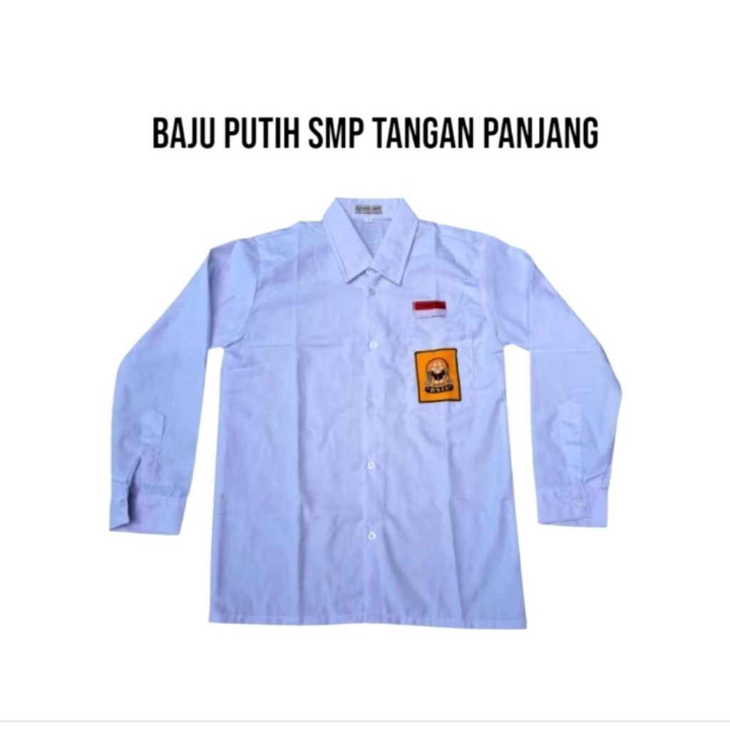 ( CLEARANCE SALE ) SERAGAM SMP PUTIH BIRU