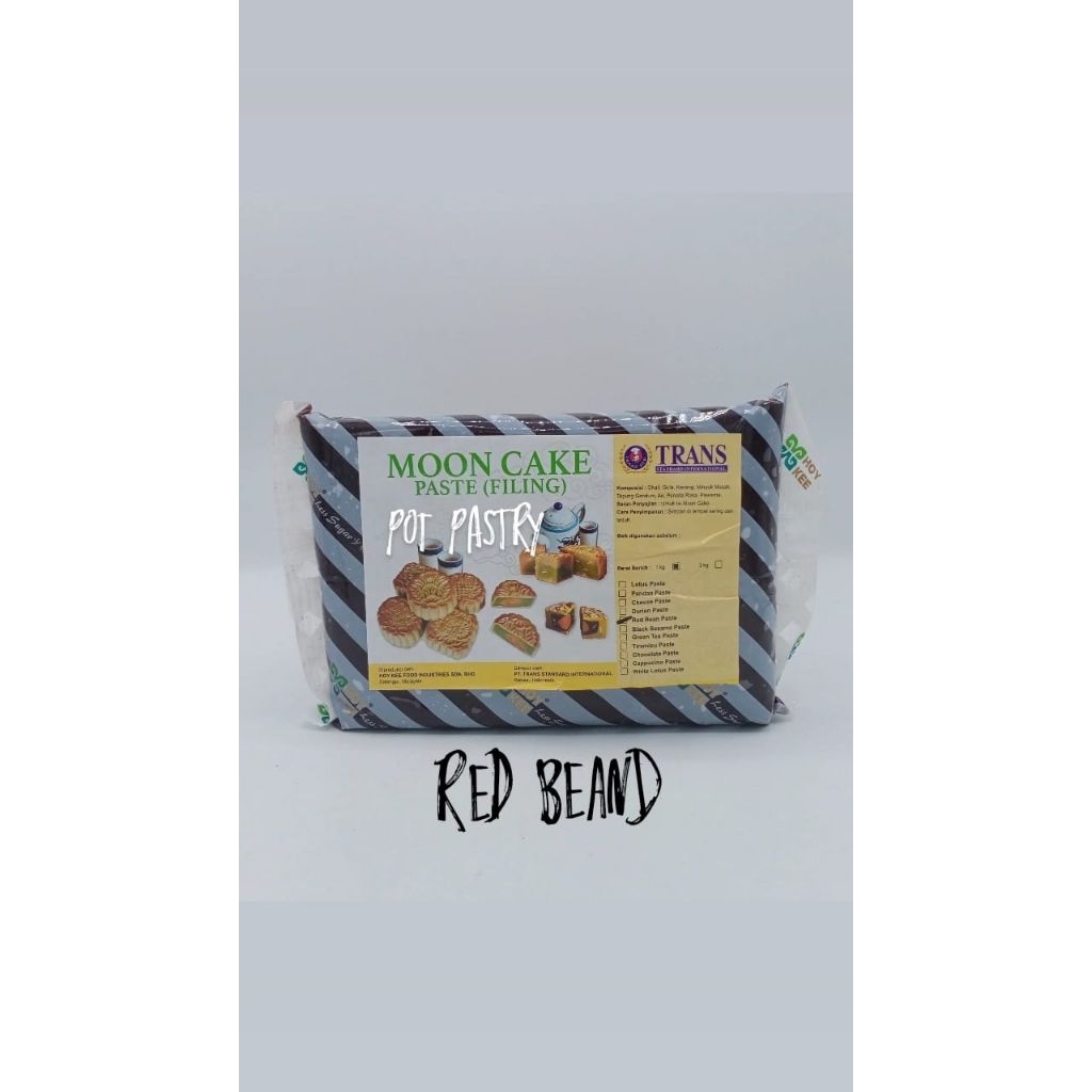 

Red bean mooncake trans 1 kg