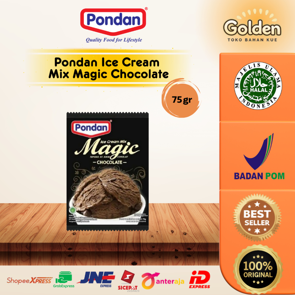 

Pondan Ice Cream Mix Magic Strawberry