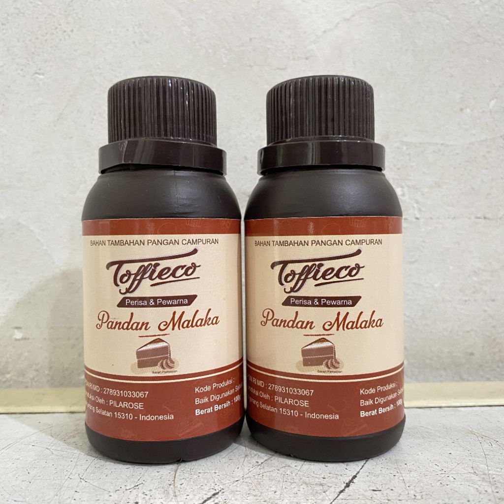 

Toffieco perisa PANDAN MALAKA dan pewarna 100 ml | toffieco pandan malaka