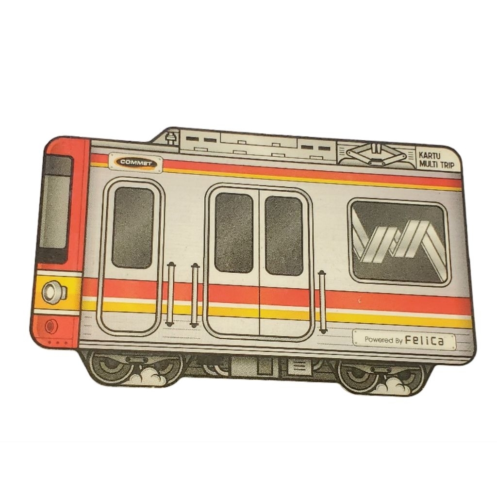 PL kartu KMT Commuterline edisi Gerbong