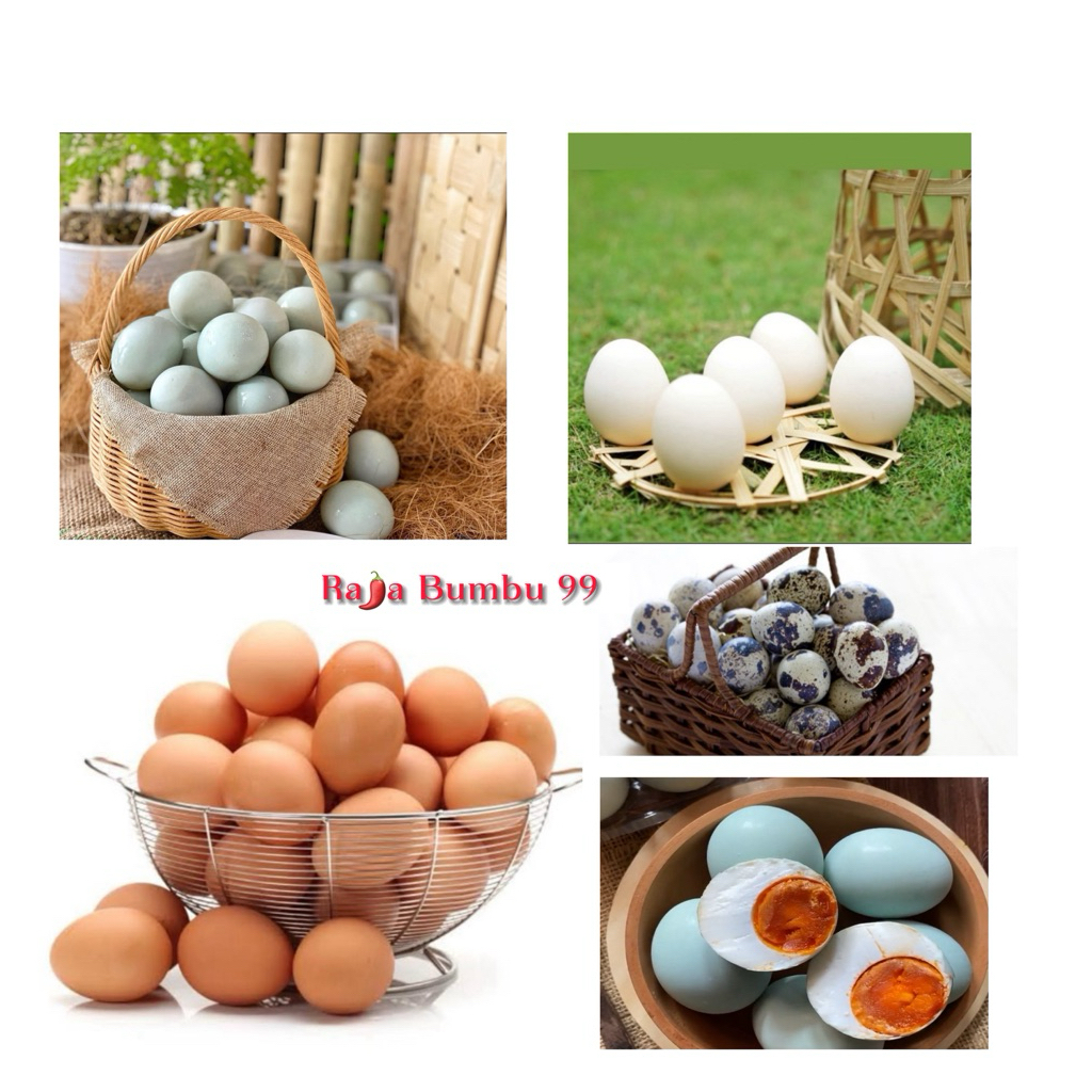 

TELUR AYAM KAMPUNG ,BEBEK , PUYUH 1kg