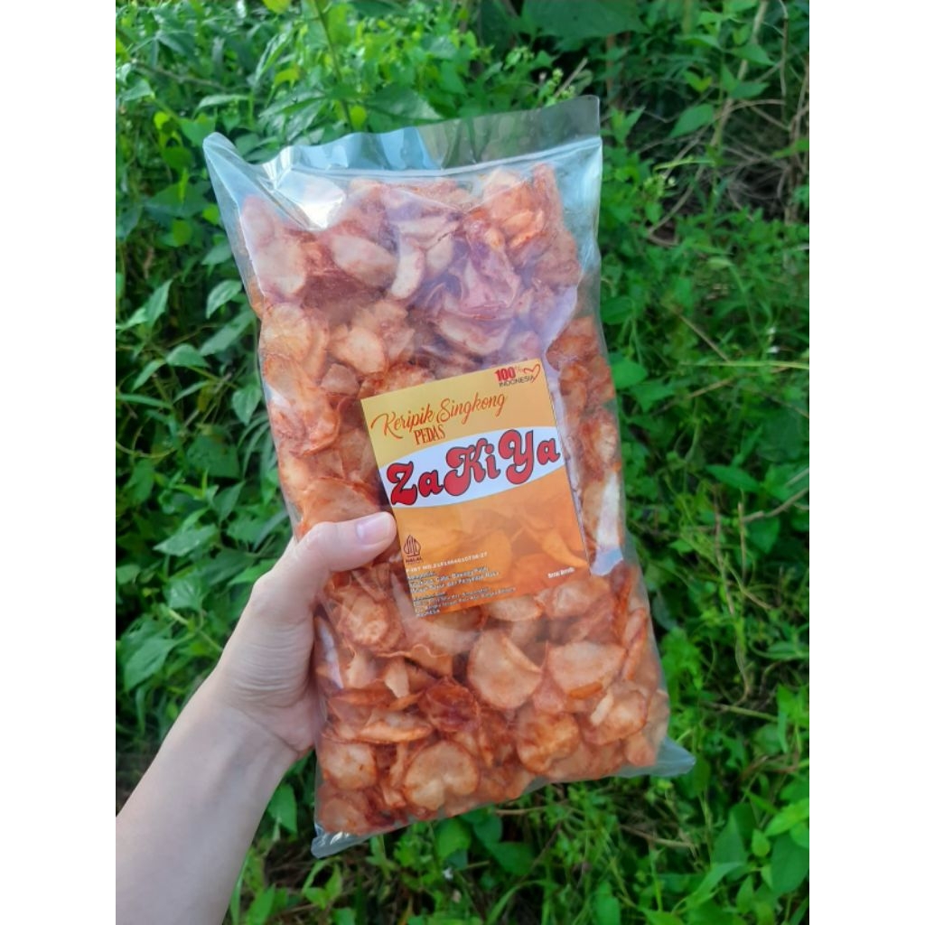 

Keripik singkong pedas manis