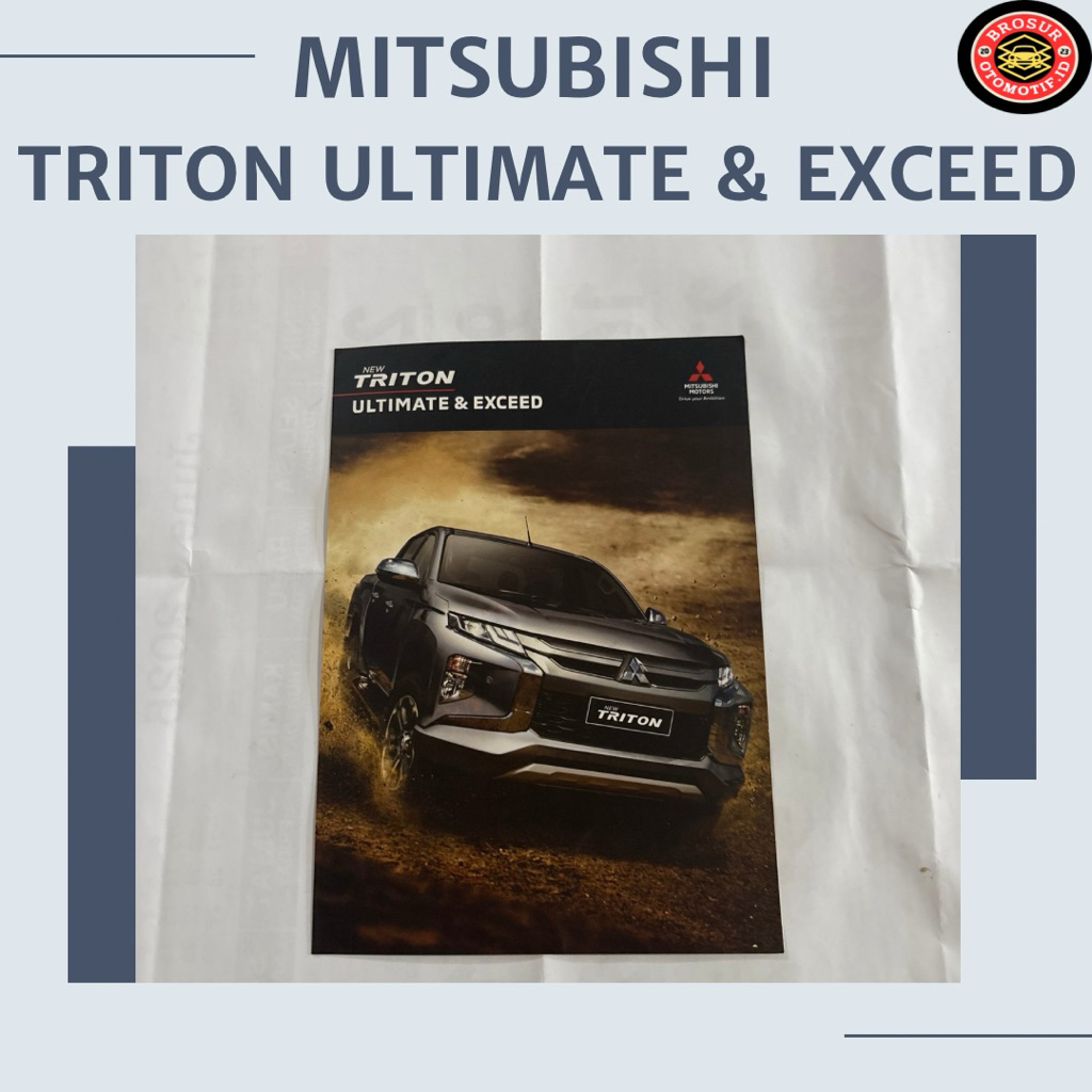 Brosur Mitsubishi Triton Ultimate & Exceed ( leaflet )