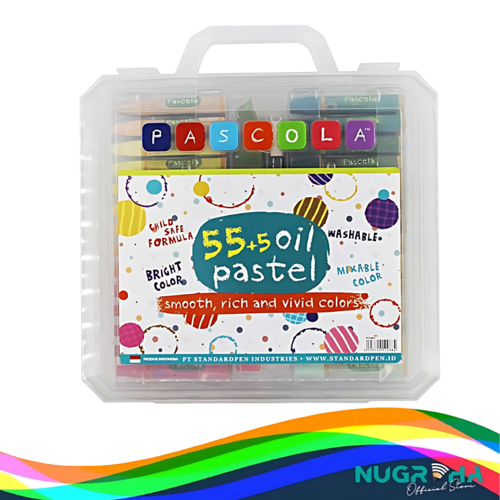 

CRAYON / OIL PASTEL PASCOLA ISI 55 WARNA