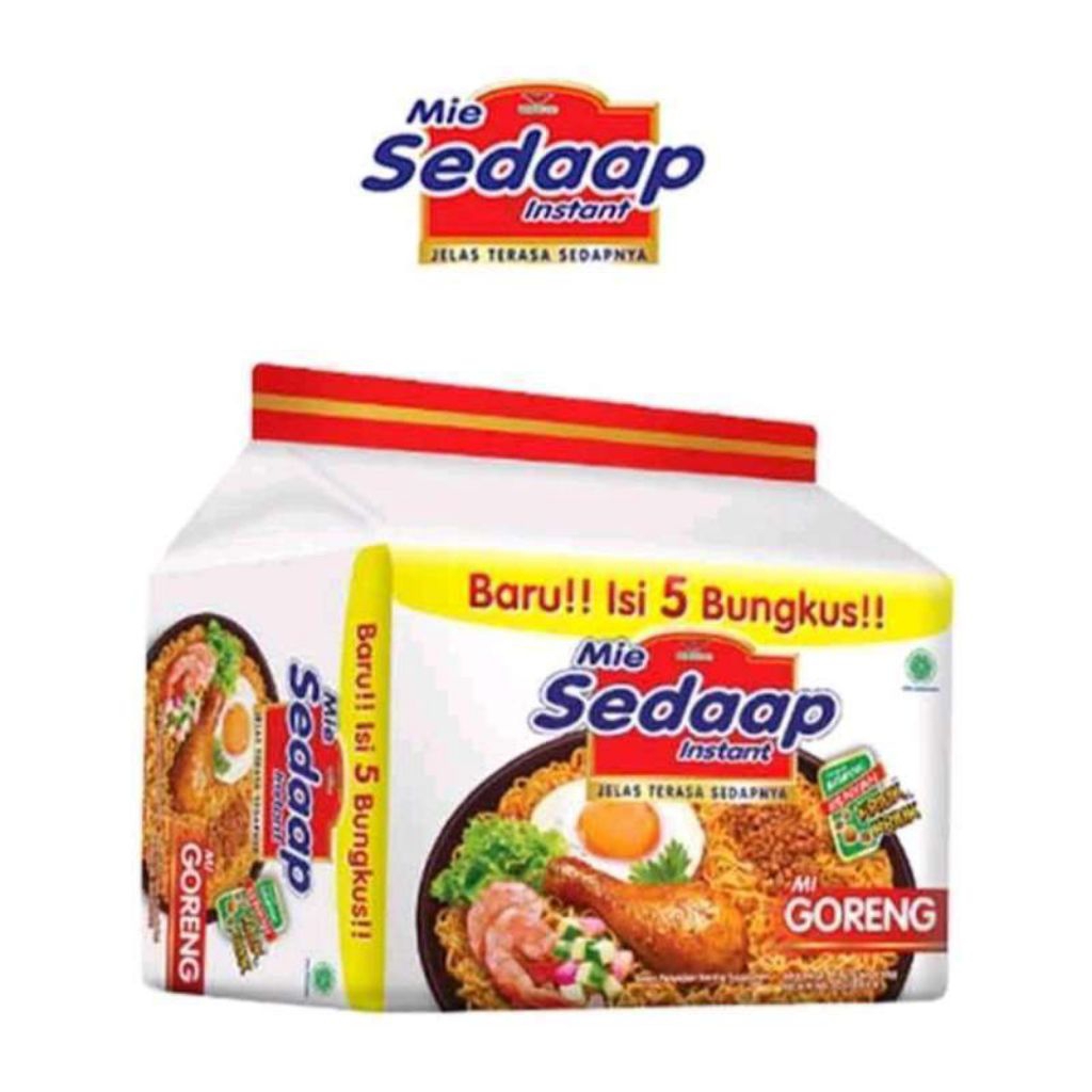 

MIE SEDAAP GORENG INSTAN 5 PACK