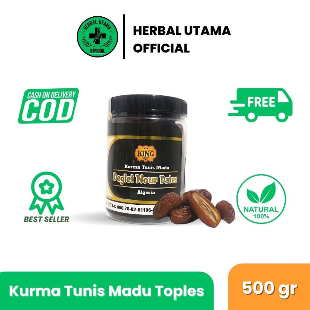 

KURMA TUNIS MADU 500 GRAM KEMASAN TOPLES ASLI ORIGINAL