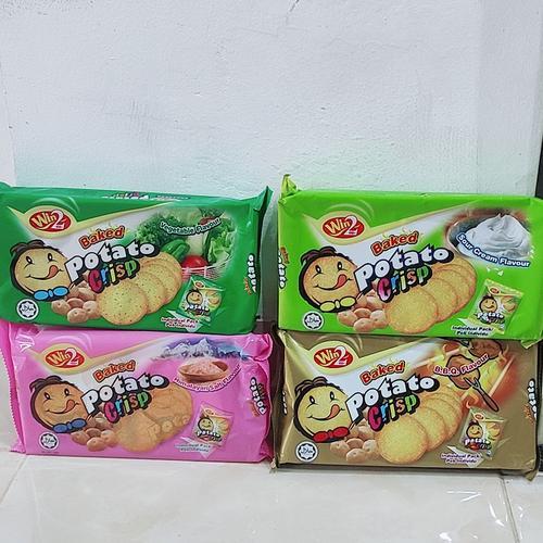 

Camilan / Makanan Ringan / Snack Impor Malaysia Kentang Panggang WinWin Baked Potato Crisp 120 Gr Varian BBQ, Coffee, Himalayan Salt, Sour Cream, Sweet Potato, Vegetable, Bake Story Mini Muffin 20 Gr x 10 Varian Original, Pandan, Kokopie Choco