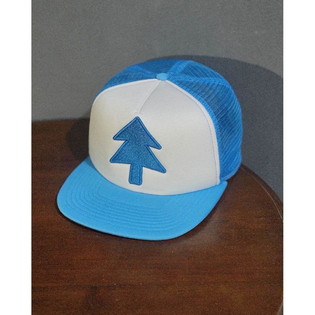 Topi Trucker "DIPPER PINES" Jaring Biru | DISNEY GRAVITY FALLS